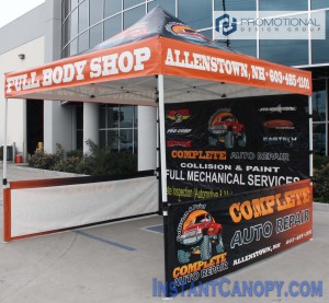 Instant Canopy for Full Body Shop
