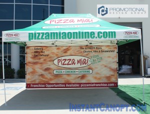 10' x 15' Instant Canopy for Pizza Mia Online